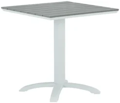 Veke Saarni Hotel Aintwood Pöytä 70x70 Cm Musta/harmaa