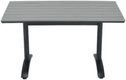 Veke Saarni Hotel Aintwood Pöytä 130x70 Cm Musta/harmaa -Veke kauppa 11576 2