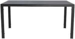 Veke Saarni Aintwood Pöytä 150x90 Cm Musta 8 Veke Saarni Aintwood Pöytä 150x90 Cm Musta -Veke kauppa 11578 4