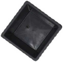 Veke Kartio Polyrottinki Kukkaruukku 50 Cm Musta