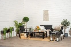 4Living Monrovia Sohvaryhmä Musta -Veke kauppa 4 living monrovio sohvaryhma miljoossa web pete 19