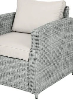 Vila Vinga Sohvatuoli Hiekan Värinen Polyrottinki/alumiini -Veke kauppa 49208 c 300