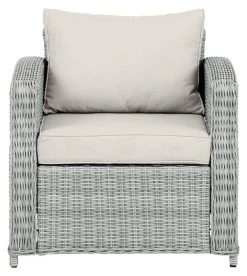 Vila Vinga Sohvatuoli Hiekan Värinen Polyrottinki/alumiini