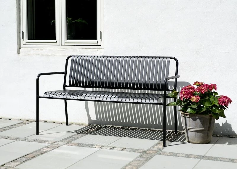 Envy Stella Puutarhapenkki 140x56 Cm Musta 6 Envy Stella Puutarhapenkki 140x56 Cm Musta - Image 6