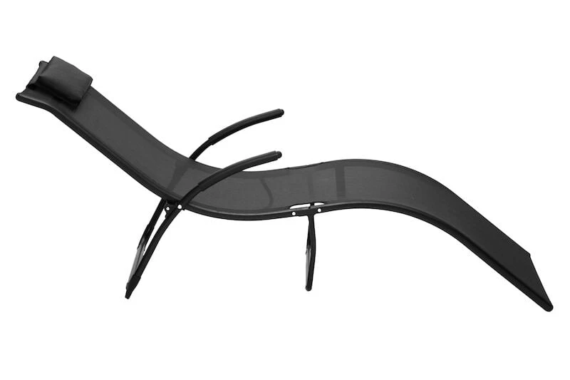 4Living Ringo Aurinkotuoli Musta 2 4Living Ringo Aurinkotuoli Musta - Image 2