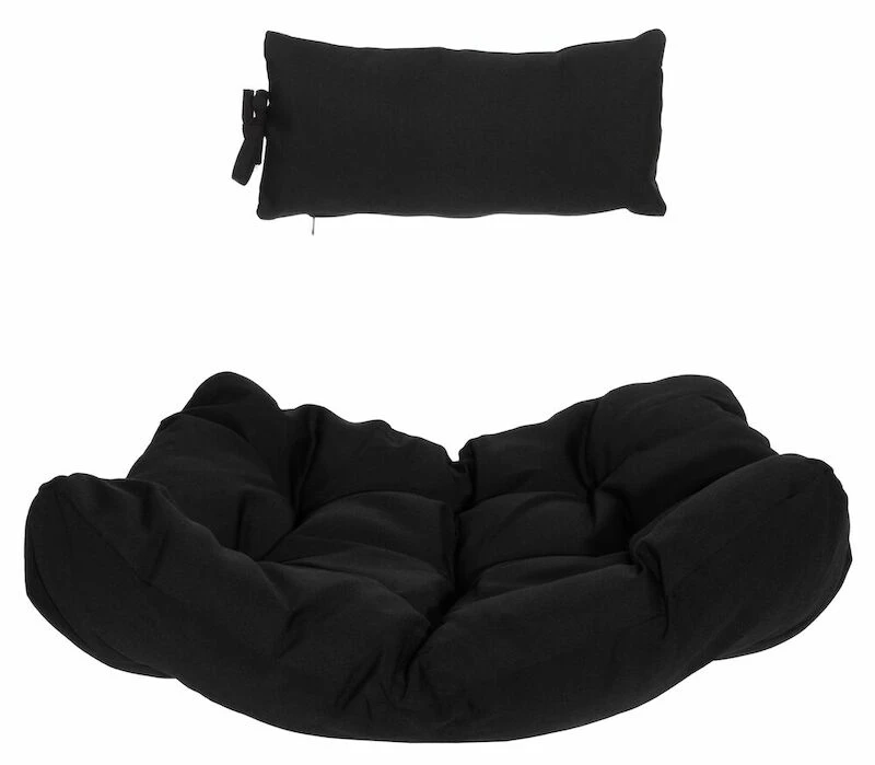 4Living Hawaiji Riippukeinun Pehmusteet Musta 2 4Living Hawaiji Riippukeinun Pehmusteet Musta - Image 2