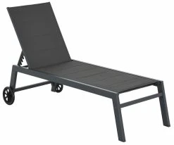 4Living Hilda Aurinkotuoli Tummanharmaa/musta -Veke kauppa 4living 4Living Hilda aurinkotuoli harmaa musta