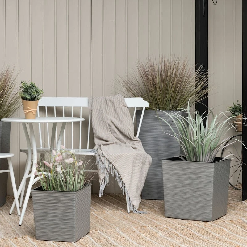 4Living Dluto ECO Ruukku 30x30x31 Cm Hiekka 3 4Living Dluto ECO Ruukku 30x30x31 Cm Hiekka - Image 3