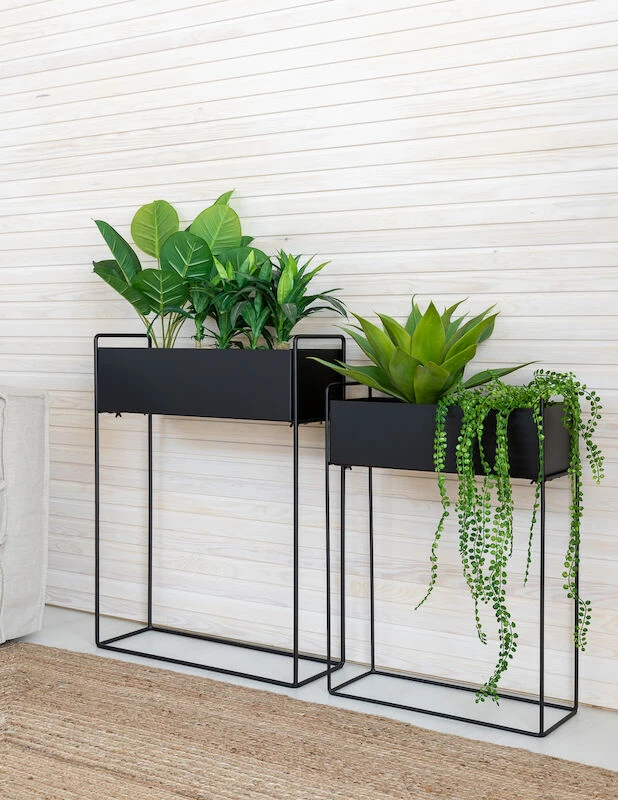 4living Kukkalaatikot Suorakaide 2 Kpl Valkoinen 1 4living Kukkalaatikot Suorakaide 2 Kpl Valkoinen