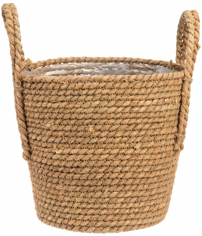 4living Linnea Pyöreä Koriruukku Kahvoilla S Ø18 Cm Luonnonväri 2 4living Linnea Pyöreä Koriruukku Kahvoilla S Ø18 Cm Luonnonväri - Image 2