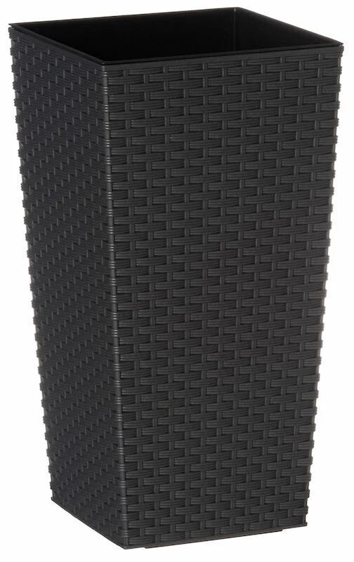 4Living Rattan Ruukku Harmaa 25x25x46,5 Cm 2 4Living Rattan Ruukku Harmaa 25x25x46,5 Cm - Image 2