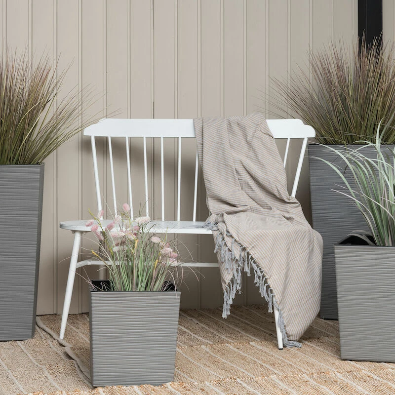 4Living Toggle Puutarhapenkki Valkoinen 2 4Living Toggle Puutarhapenkki Valkoinen - Image 2