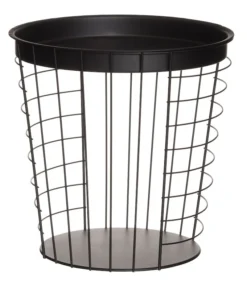 4Living Metallikori Pöytä 2 Kpl Musta -Veke kauppa 603223 a 01