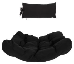 4Living Hawaiji Riippukeinun Pehmusteet Musta