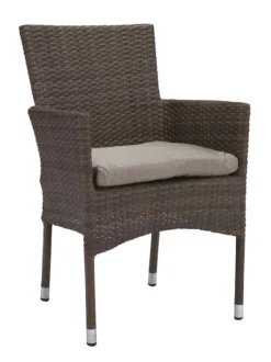 Luoto Polyrottinkituoli Ja Pehmuste Ruskea