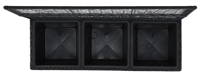 Veke Varpu Kukkalaatikko Viherseinällä Musta 2 Veke Varpu Kukkalaatikko Viherseinällä Musta - Image 2