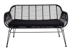 House Nordic Trieste Sohva Polyrottinki Luonnonväri, Musta Pehmuste -Veke kauppa 7051011