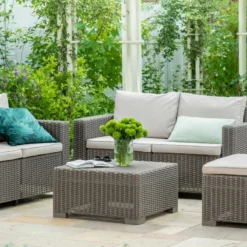 Keter California Rahi Cappuchino -Veke kauppa California terassipoyta rahi