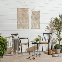 Envy Eva Puutarhatuoli Musta/luonnonväri