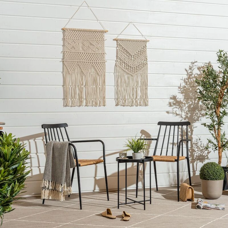 Envy Eva Puutarhatuoli Musta/luonnonväri 1 Envy Eva Puutarhatuoli Musta/luonnonväri