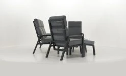 Veke Havu Sohvaryhmä Mekanismituoleilla Musta/harmaa -Veke kauppa Designlink Havu sohvaryhma mekanismituoleilla musta harmaa 642856 4 0