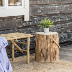 Ecofurn Pölkky Jakkara 45 Cm, Ø35-45 Cm 10 Ecofurn Pölkky Jakkara 45 Cm, Ø35-45 Cm -Veke kauppa Ecofurn polkky pyorea jakkara 45cm 35 45