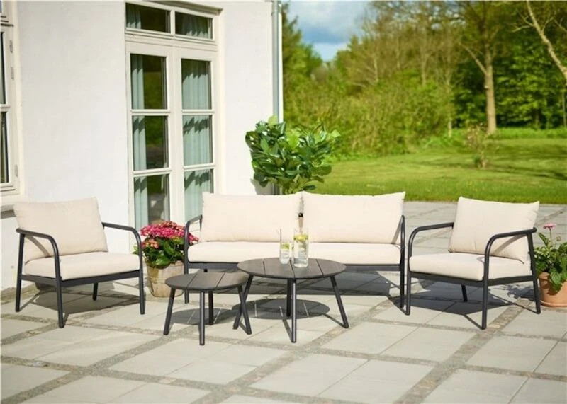 Envy Olga Sohvaryhmä Musta/luonnonvalkoinen 2 Envy Olga Sohvaryhmä Musta/luonnonvalkoinen - Image 2