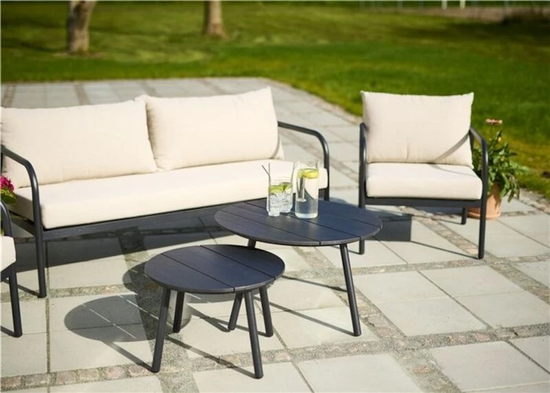 Envy Olga Sohvaryhmä Musta/luonnonvalkoinen 3 Envy Olga Sohvaryhmä Musta/luonnonvalkoinen - Image 3