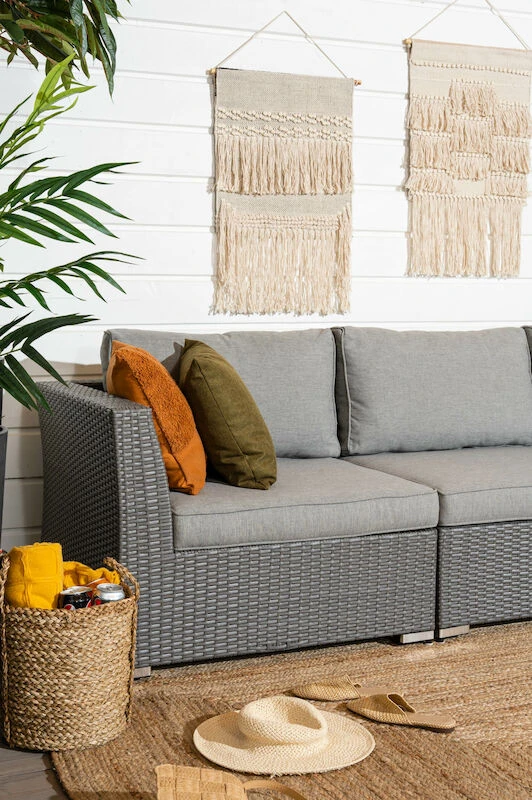 Veke Hede 3-istuttava Sohva Tummanharmaa/harmaa 1 Veke Hede 3-istuttava Sohva Tummanharmaa/harmaa