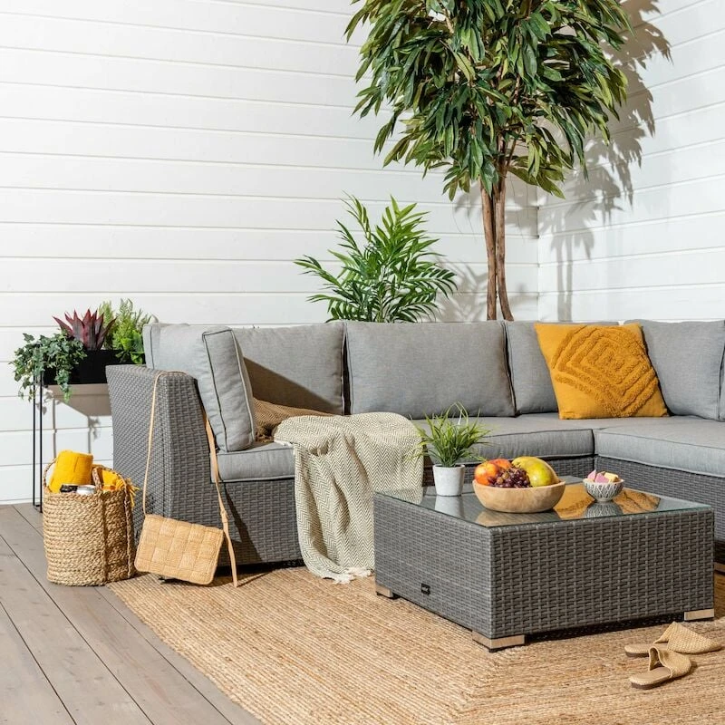 Veke Hede Kulmasohva 2K2 Tummanharmaa/harmaa 3 Veke Hede Kulmasohva 2K2 Tummanharmaa/harmaa - Image 3