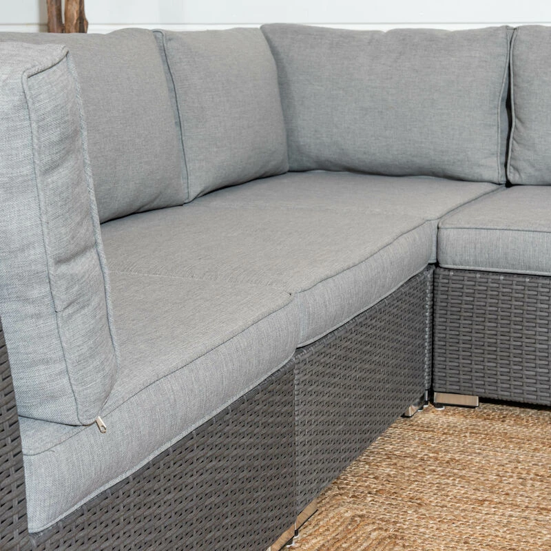 Veke Hede Kulmasohva 2K2 Tummanharmaa/harmaa 5 Veke Hede Kulmasohva 2K2 Tummanharmaa/harmaa - Image 5