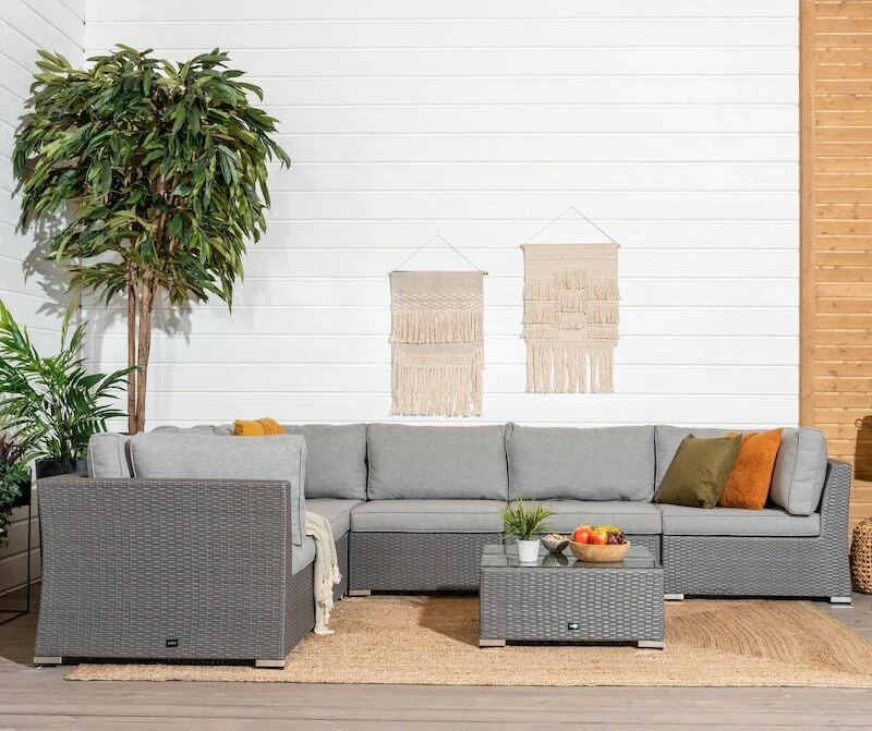 Veke Hede Kulmasohva 2K3 Tummanharmaa/harmaa 5 Veke Hede Kulmasohva 2K3 Tummanharmaa/harmaa - Image 5