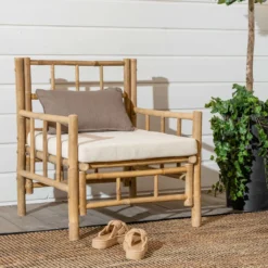 Veke Helle Nojatuoli Luonnonväri/luonnonvalkoinen