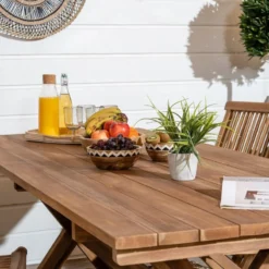 House Nordic Murcia Tiikki Ruokapöytä 200x90 Cm -Veke kauppa House nordic murcia tiikki ruokapoyta 1 1