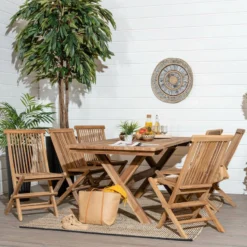 House Nordic Murcia Tiikki Ruokapöytä 200x90 Cm -Veke kauppa House nordic toledo murcia 6 hengen ruokailuryhma 2 laatu miljoossa web 7