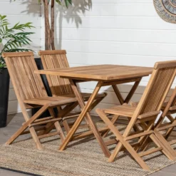 House Nordic Oviedo Tiikki Ruokapöytä 120x80 Cm -Veke kauppa House nordic oviedo tiikki ruokapoyta 120x180