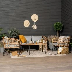 Veke Iisa Sohvaryhmä Luonnonväri/ Vaaleanharmaa -Veke kauppa Iisa sohvaryhma miljoossa web pete 15201