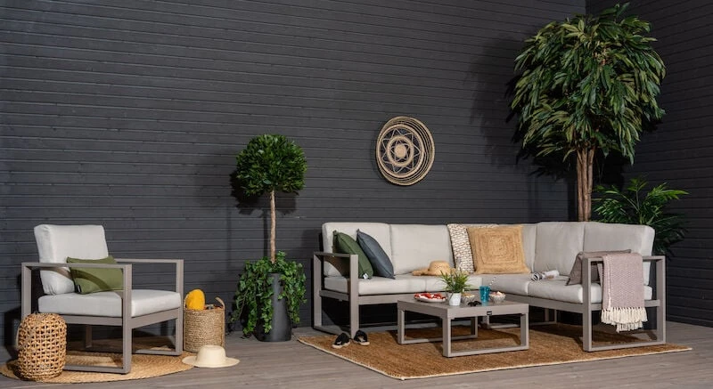 Veke Kallas Kulmasohva Greige, Hiekka Pehmusteet 6 Veke Kallas Kulmasohva Greige, Hiekka Pehmusteet - Image 6