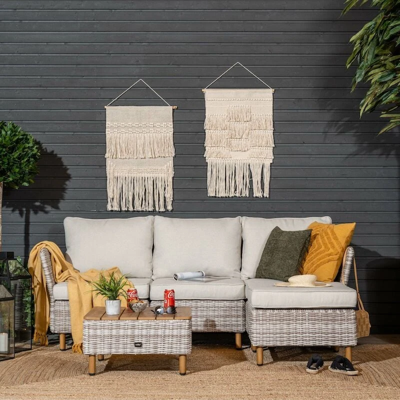 Veke Lehdokki Divaanisohva Greige/luonnonvalkoinen 5 Veke Lehdokki Divaanisohva Greige/luonnonvalkoinen - Image 5