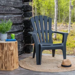 Veke Lohtu Nojatuoli Grafiitti