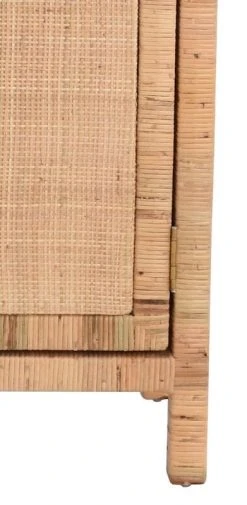 Bella Luna Marbella Rottinkikaappi 1-ovinen Luonnonväri