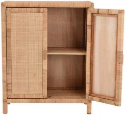 Bella Luna Marbella Rottinkikaappi 2-ovinen Luonnonväri -Veke kauppa Marbella rottinkikaappi 2 ovinen luonnonvari 2