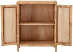 Bella Luna Marbella Rottinkikaappi 2-ovinen Luonnonväri -Veke kauppa Marbella rottinkikaappi 2 ovinen luonnonvari 5