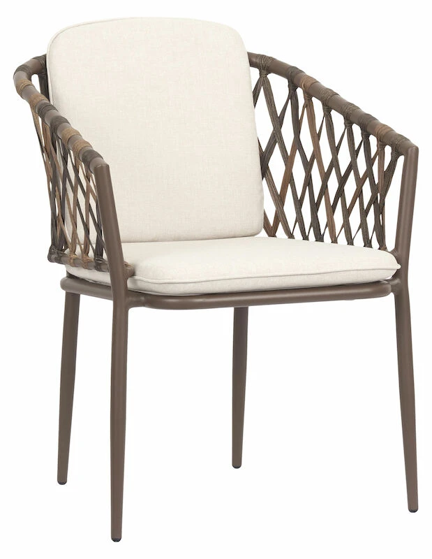 ENVY, Outfit Envy Harvey Puutarhatuoli Pehmusteella, Ruskea 3 ENVY, Outfit Envy Harvey Puutarhatuoli Pehmusteella, Ruskea - Image 3