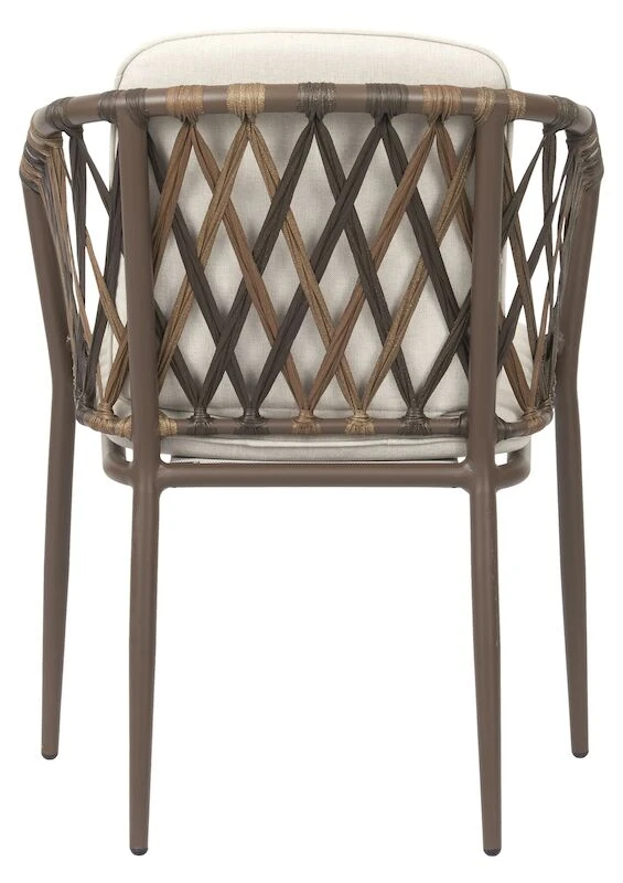 ENVY, Outfit Envy Harvey Puutarhatuoli Pehmusteella, Ruskea 2 ENVY, Outfit Envy Harvey Puutarhatuoli Pehmusteella, Ruskea - Image 2