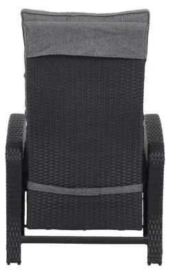 Outfit Säädettävä Puutarhatuoli Musta/harmaa 11 Outfit Säädettävä Puutarhatuoli Musta/harmaa -Veke kauppa Outfit saadettava puutarhatuoli musta harmaa 5