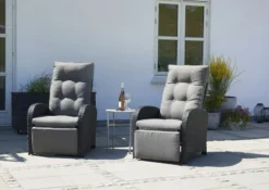 Outfit Säädettävä Puutarhatuoli Musta/harmaa 8 Outfit Säädettävä Puutarhatuoli Musta/harmaa -Veke kauppa Outfit saadettava puutarhatuoli musta harmaa 6