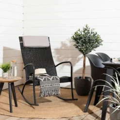 Veke Laituri Keinutuoli Musta, Vaaleanharmaa Niskatyyny 8 Veke Laituri Keinutuoli Musta, Vaaleanharmaa Niskatyyny -Veke kauppa Preview2031