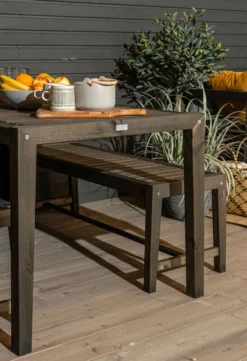 Reimann Laituri Ruokapöytä 80x157 Cm Musta -Veke kauppa Reimann laituri Ruokapoyta miljoossa pete 8