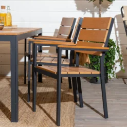 Veke Saari Aintwood Tuoli Tummanharmaa -Veke kauppa Saari aintwood tuoli ruskea musta miljoossa web 7